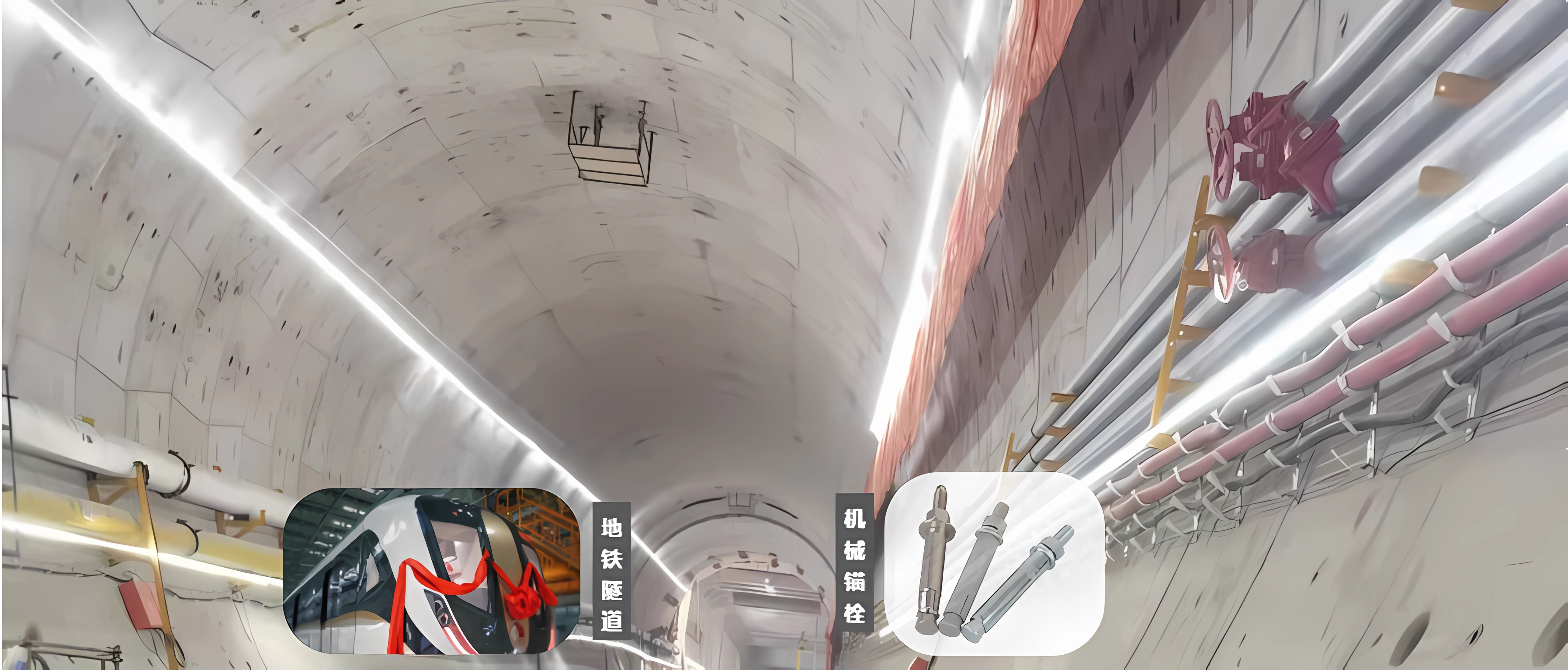 為什么很多地鐵隧道項目都使用后擴(kuò)底機(jī)械錨栓？